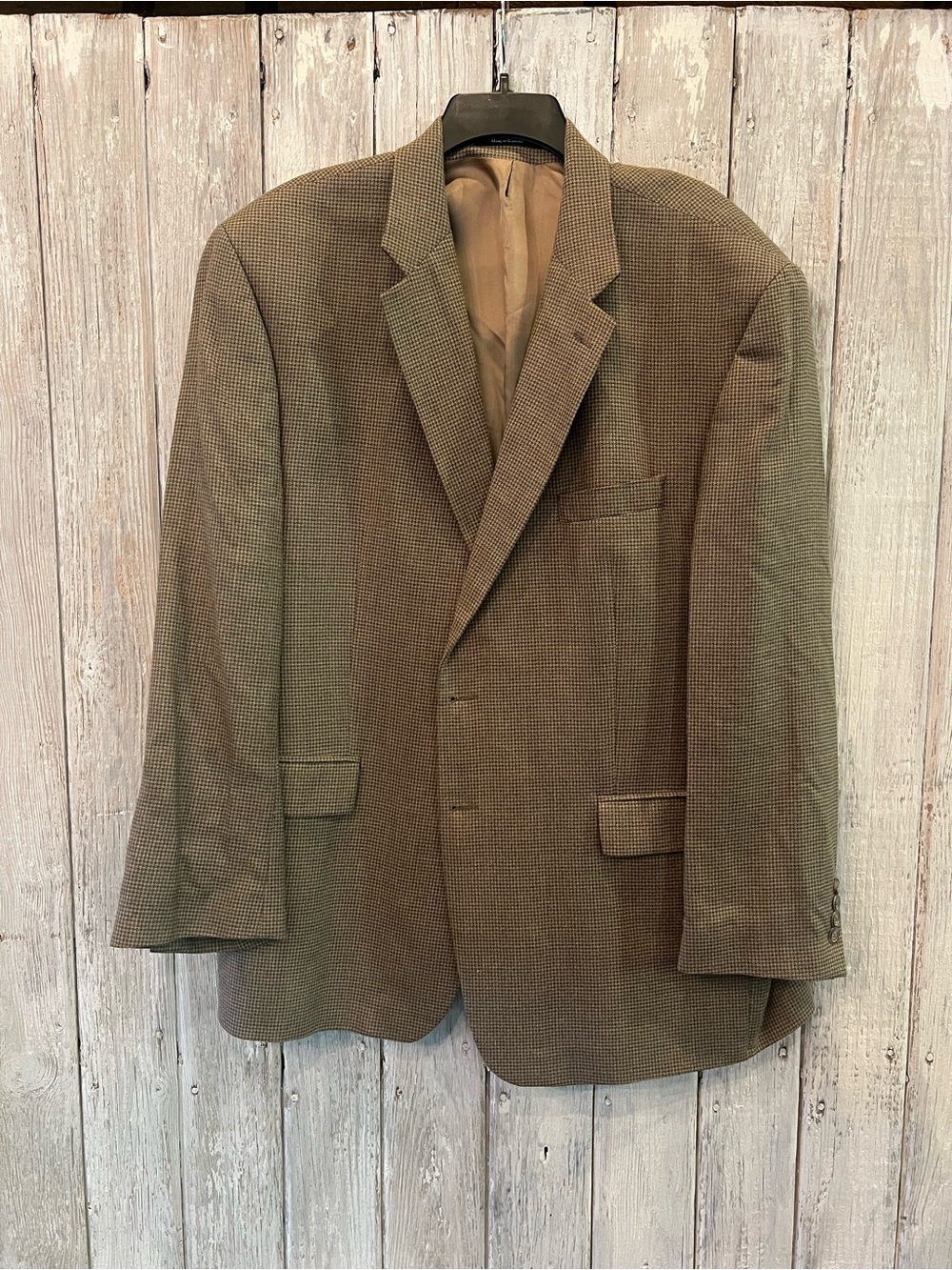 Vintage Made in Canada Black and Gold Men's Sport Coat - Ralph Lauren Chaps